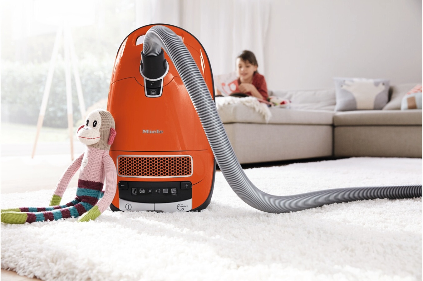 Aspirateur avec sac Miele COMPLETE C3 COMFORT ORANGE COMPLC3 COMF