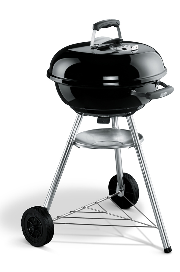 barbecue charbon weber compact kettle 57 cm noir