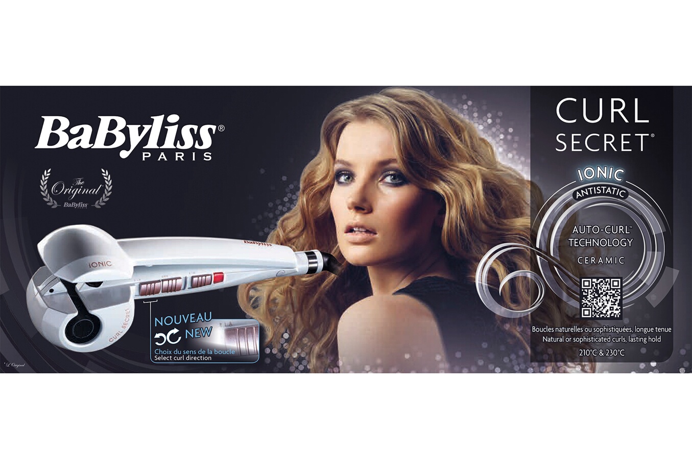 Fers A Boucler Babyliss C1201E CURL SECRET IONIC C1201E CURL SECRET