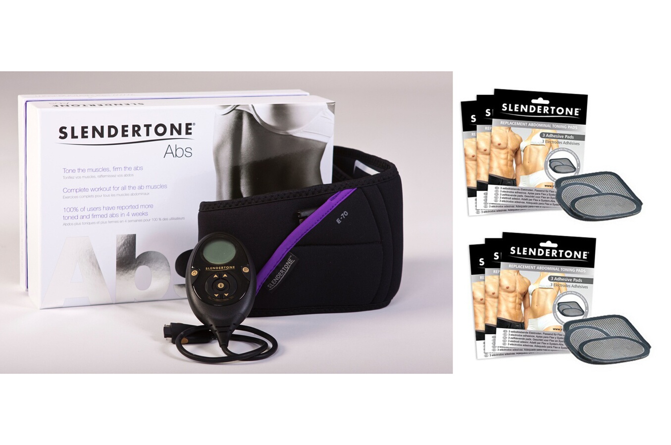 Electrostimulation Slendertone CEINTURE ABS FEMME + 2 PACK ÉLECTRODES
