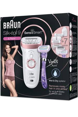 Epilateur électrique Braun Silk épil 9 9 870 Darty