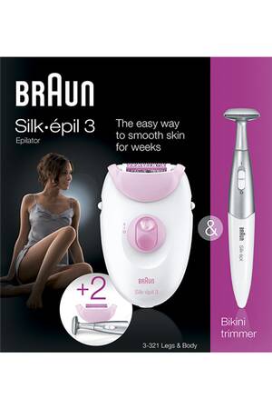 Epilateur électrique Braun SILK EPIL 3 321 BIKINI SILKEPIL 3321