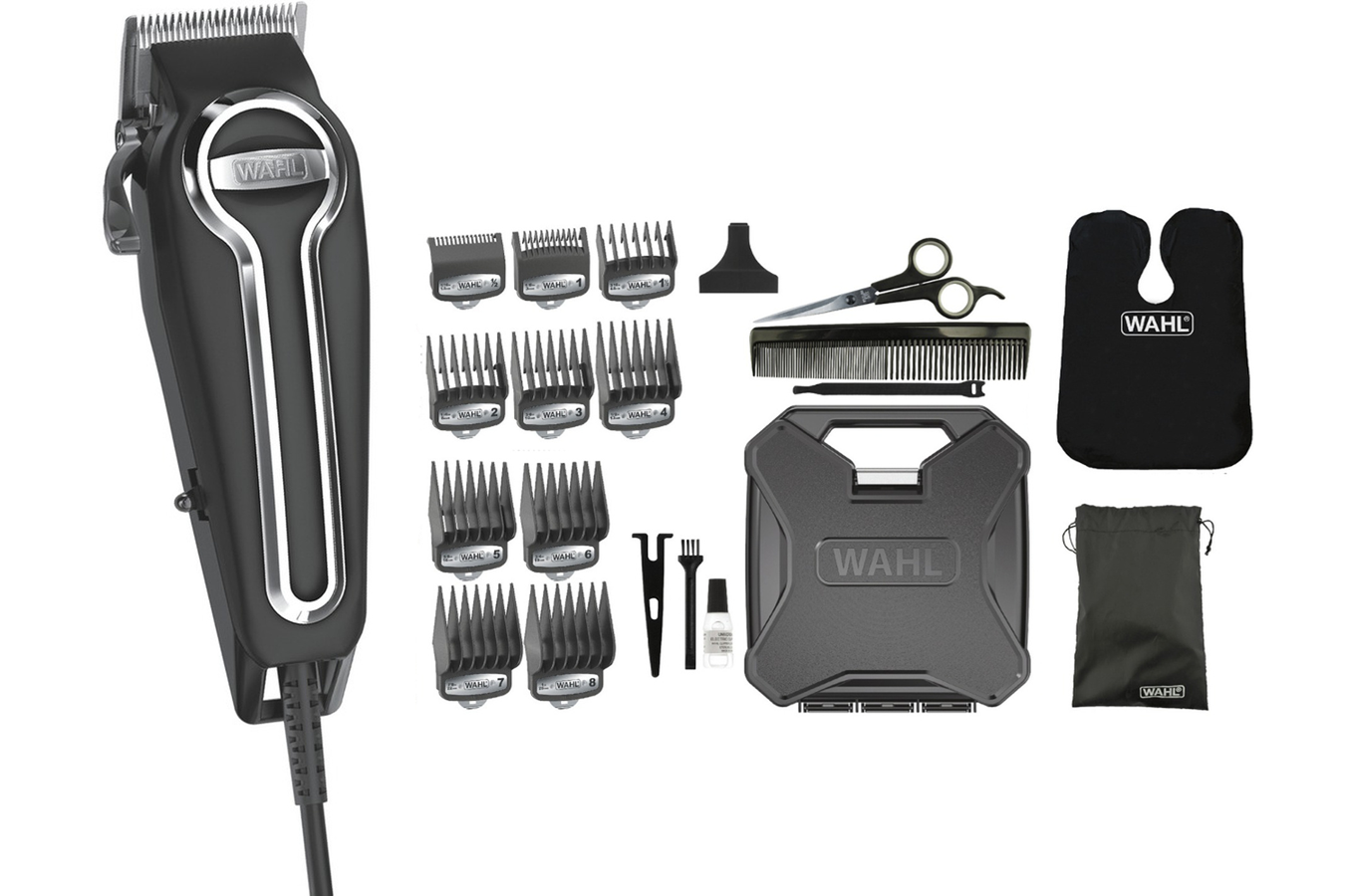 Le kit tondeuse à cheveux Elite PRO de Wahl vous offre 10 guides de