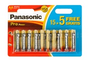 Panasonic LR06 AA 15+5 PRO POWER
