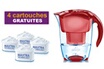 Brita ELEMARIS ROUGE + 4 CARTOUCHES