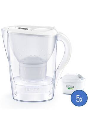 Bouteille Et Carafe Filtrante Brita Marella Blanche EXPERT 5 MOIS