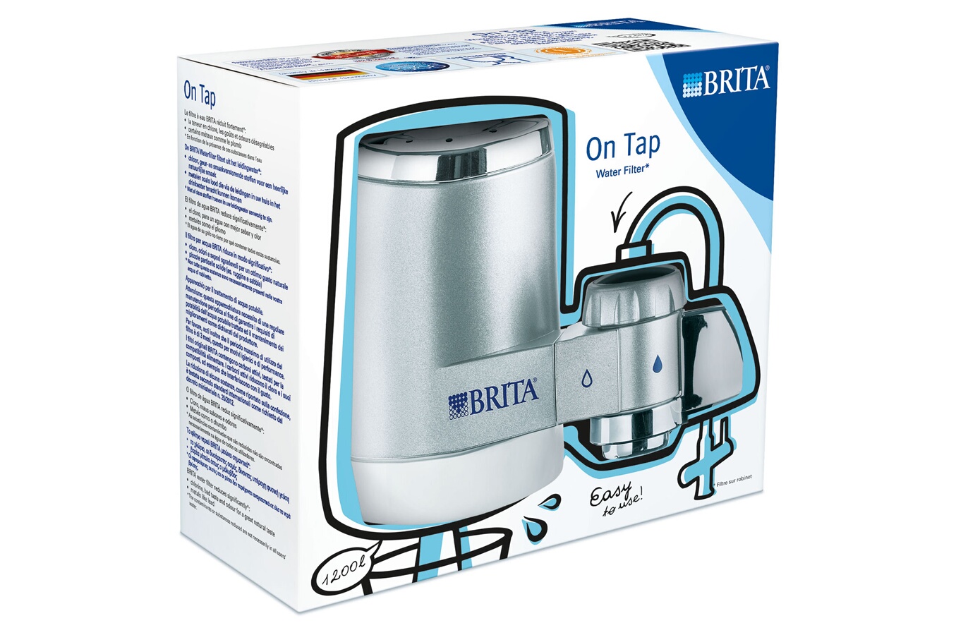 Filtre à Brita ON TAP SELECT 1200 L (1786423) Darty