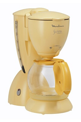 Cafetière Moulinex B CD2-4L SOLEA JAUNE (1756141)