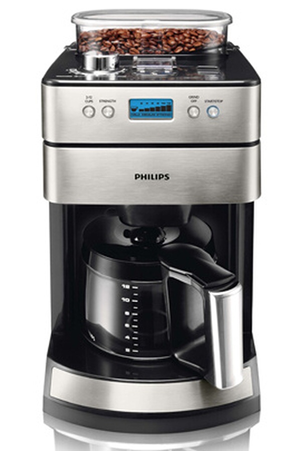 Cafetière filtre Philips HD7740/00 AVEC MOULIN (3351220) Darty
