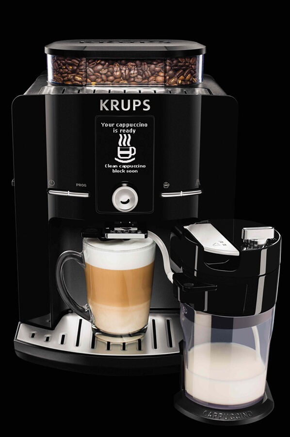 Expresso Avec Broyeur Krups YY8126FD ESPRESSO FULL AUTO LATT'ESPRESS ...