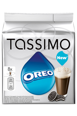 TASSIMO Chocolat Chaud Oreo 16 Tdisc - Lot de 5 (80 Tdisc)