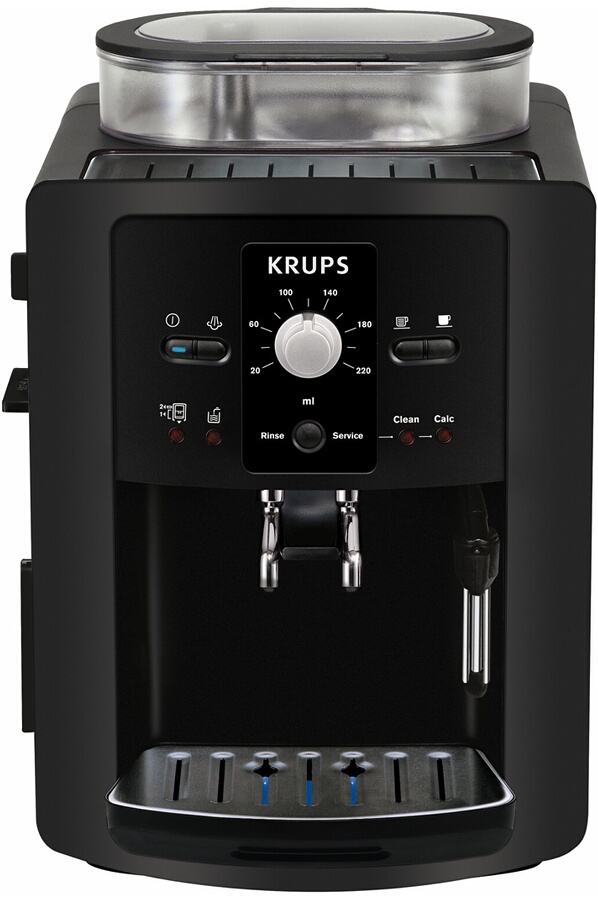 Expresso avec broyeur Krups EA8000PN FULL AUTO COMPACT MANUEL NOIR EA8000PN ESPRESSO FULL