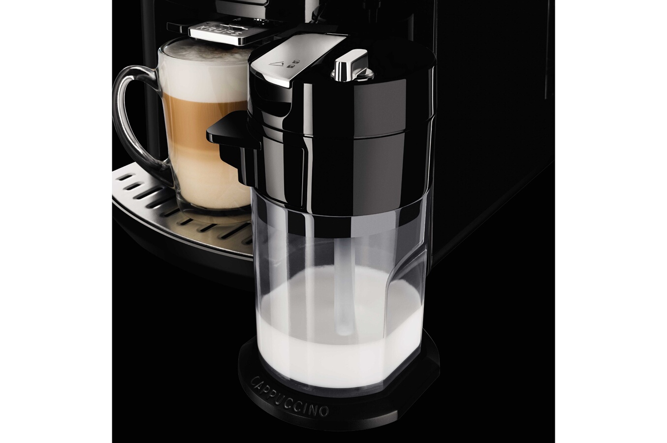 Expresso avec broyeur Krups EA82FD10 LATT'ESPRESS QUATTRO FORCE