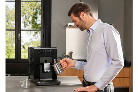 Expresso Avec Broyeur Krups INTUITION ESSENTIAL Nettoyage Automatique