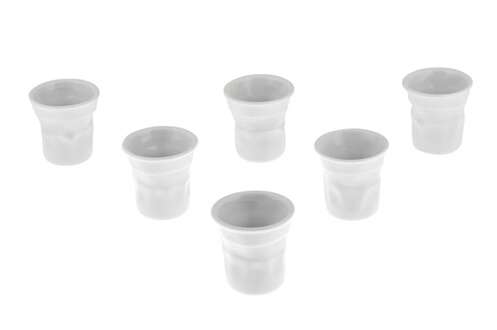 Bialetti MOKA FROISSE BLANC X6