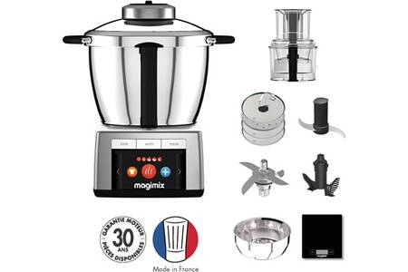 Robot Cuiseur Magimix Cook Expert Chrome Mat 18900 Darty