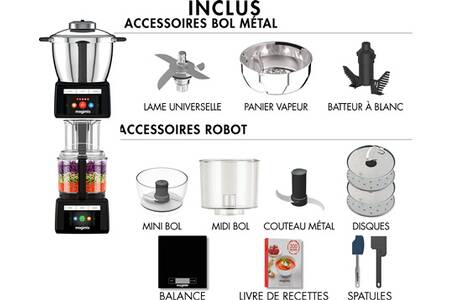 Robot Cuiseur Magimix Cook Expert Noir Cookexpert Noir Darty