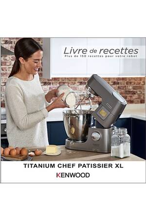 Robot pâtissier Kenwood TITANIUM CHEF PATISSIER XL KWL90 009SI SILVER