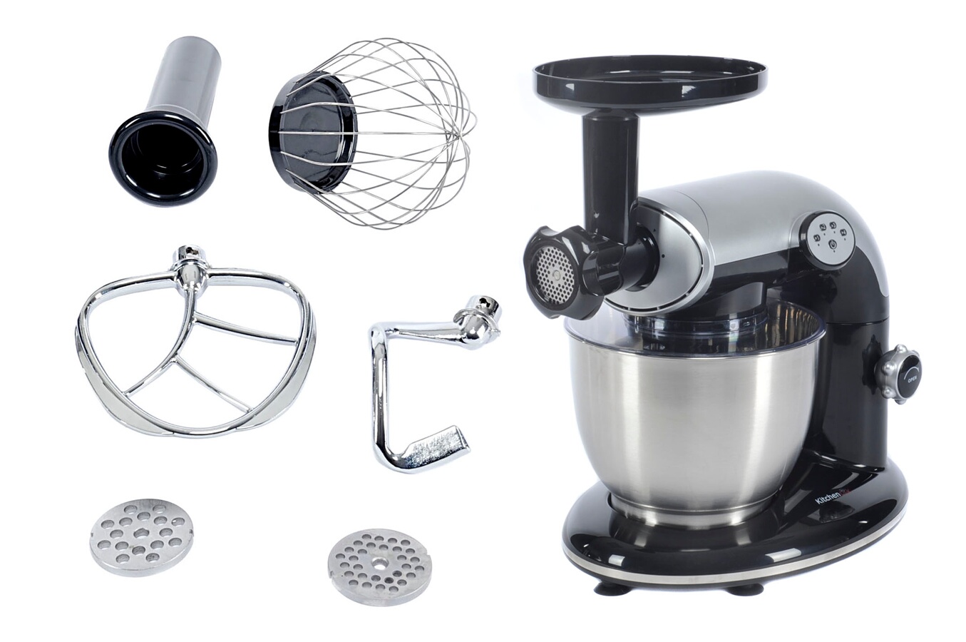 Robot patissier Kitchen Cook AK100 NOIR + HACHOIR (3349845) Darty