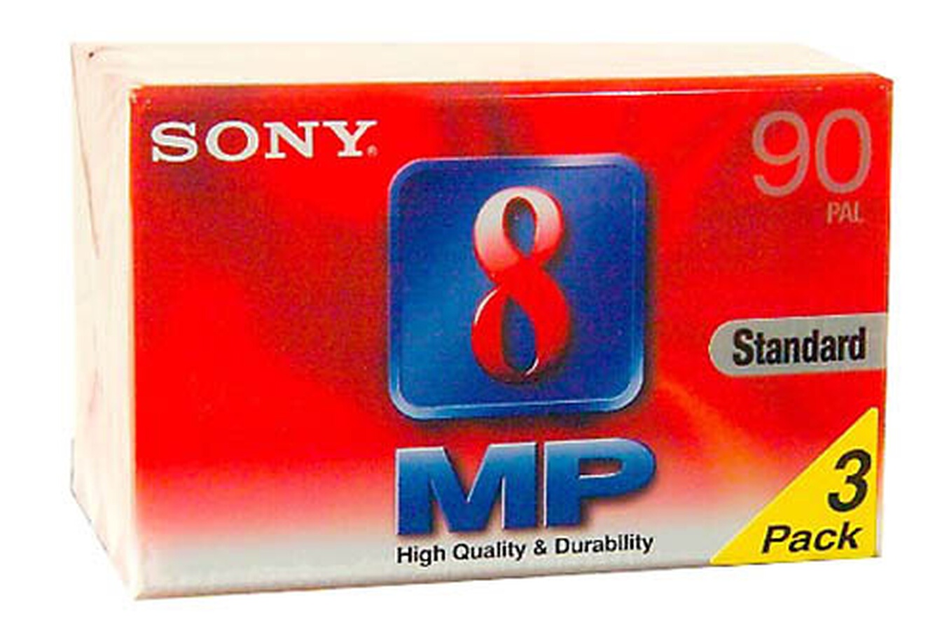 Cassette caméscope Sony 8MM MP 90MN X3 (0865672) Darty