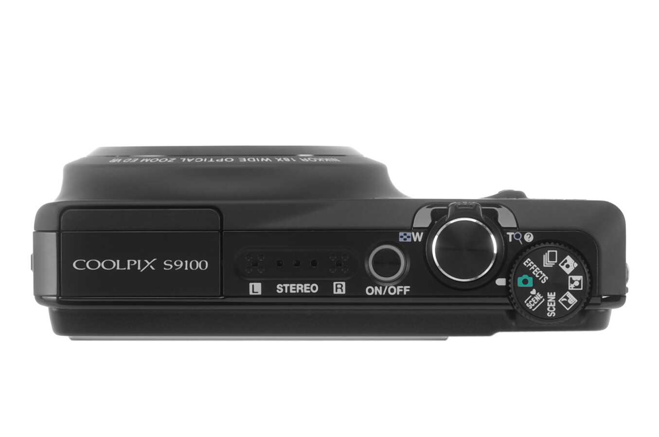 Appareil photo compact Nikon COOLPIX S9100 NOIR (3407020) Darty