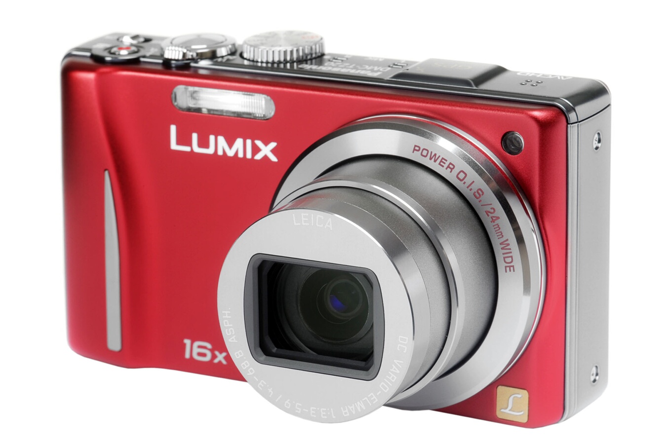 Appareil photo compact Panasonic LUMIX DMC TZ20 ROUGE (3404781) Darty