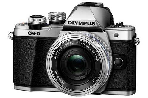 Appareil photo hybride Olympus E-M10 MARK II SILVER + 14-42mm pancake
