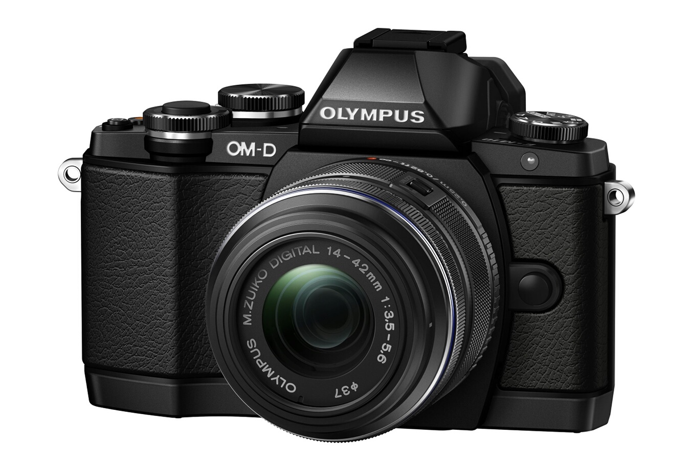 Appareil photo hybride Olympus EM10 NOIR + 1442MM (3851877) Darty