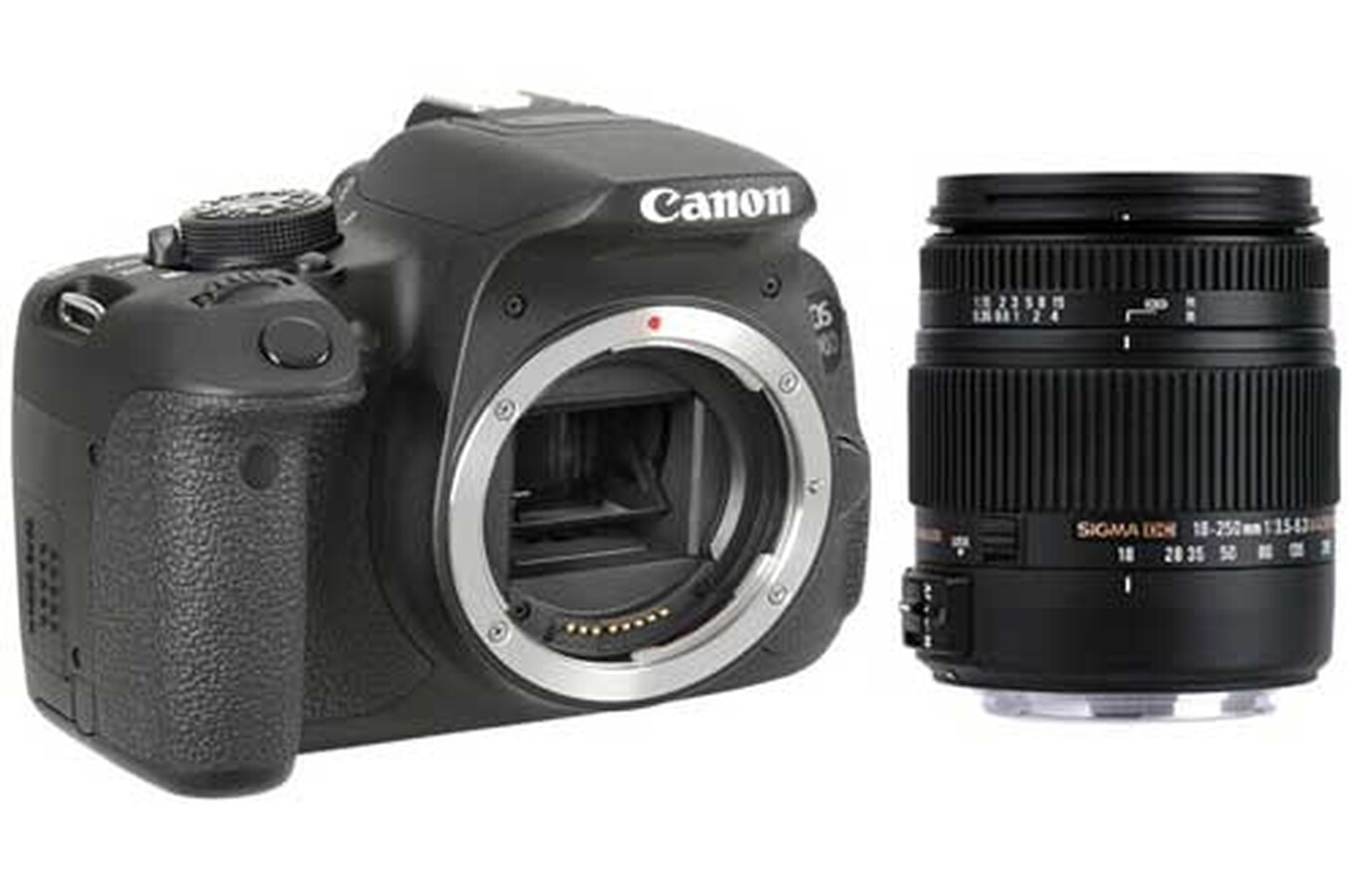 Reflex Canon EOS 700D NU + SIGMA 18250 MACRO DC OS (3756963) Darty