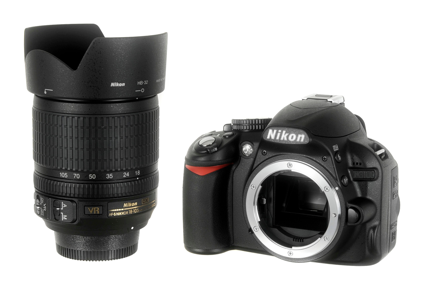 Reflex Nikon D3100 +18 105 VR (1583336) | Darty