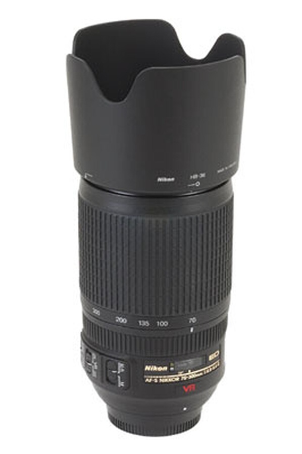 Objectif photo Nikon AFS VR ZoomNikkor 70300mm f/4.55.6G IFED (2383969) Darty