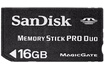 Sandisk CARTM MS DUOPRO 16GO