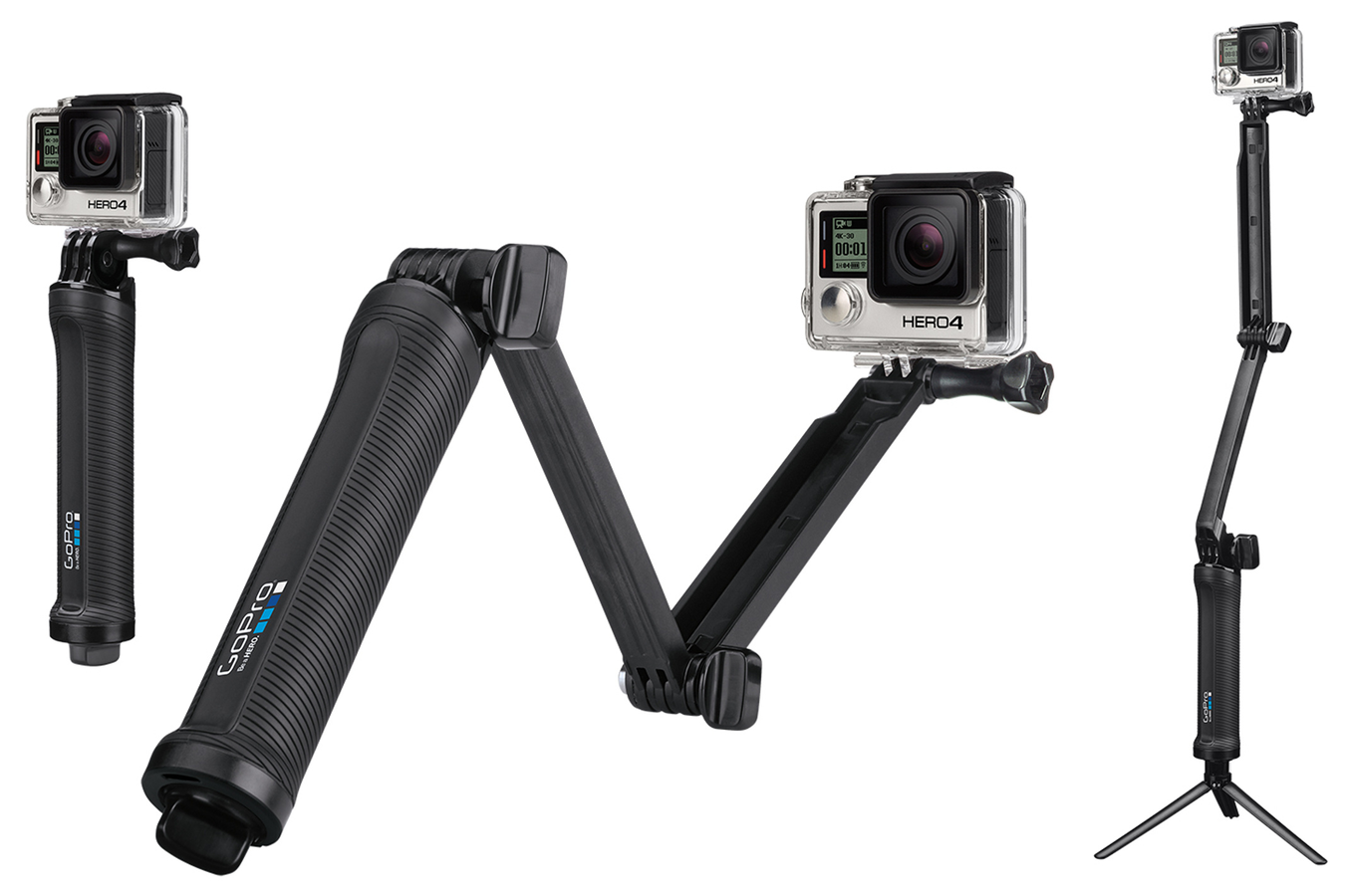Accessoires pour caméra sport Gopro PERCHE 3 WAY (4129482) | Darty