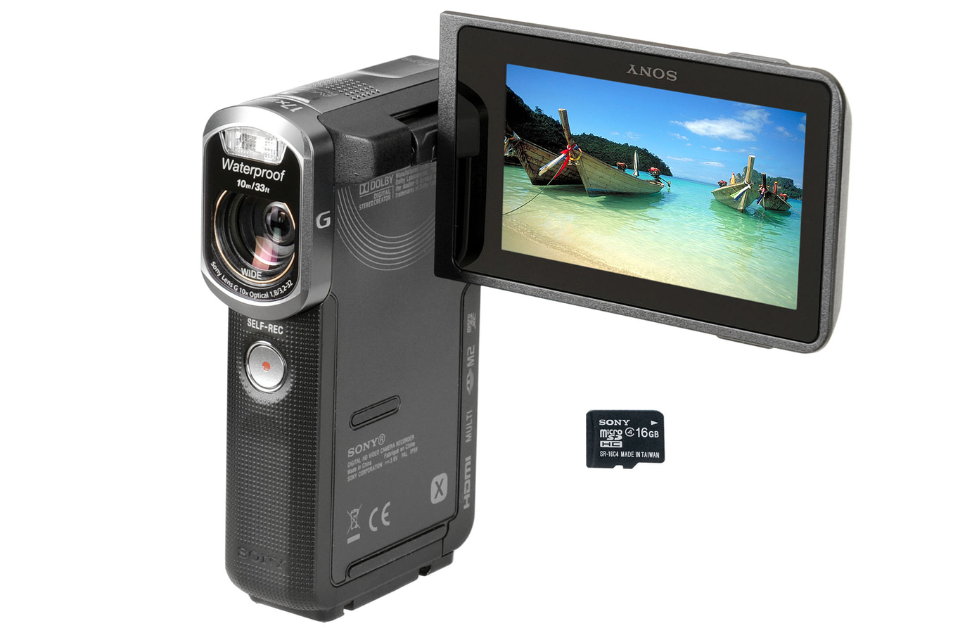 SONY ビデオカメラ HDR-GW66 ホワイト ソニー - カメラ