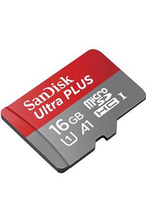 Carte mémoire micro SD Sandisk MICROSDHC ULTRA PLUS 16GO SDSQUBR 016G