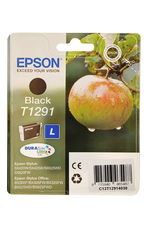 Cartouche d'encre Epson T1291 BLACK - T1291BLACK (1257382) | Darty