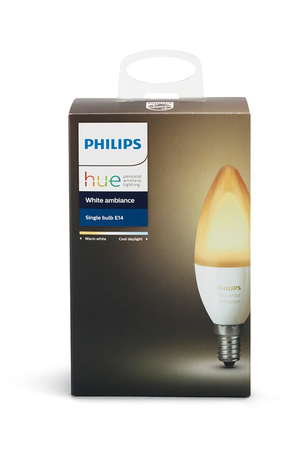 Ampoules connectées Philips HUE AMPOULE E14 WHITE AMBIANCE (4335570