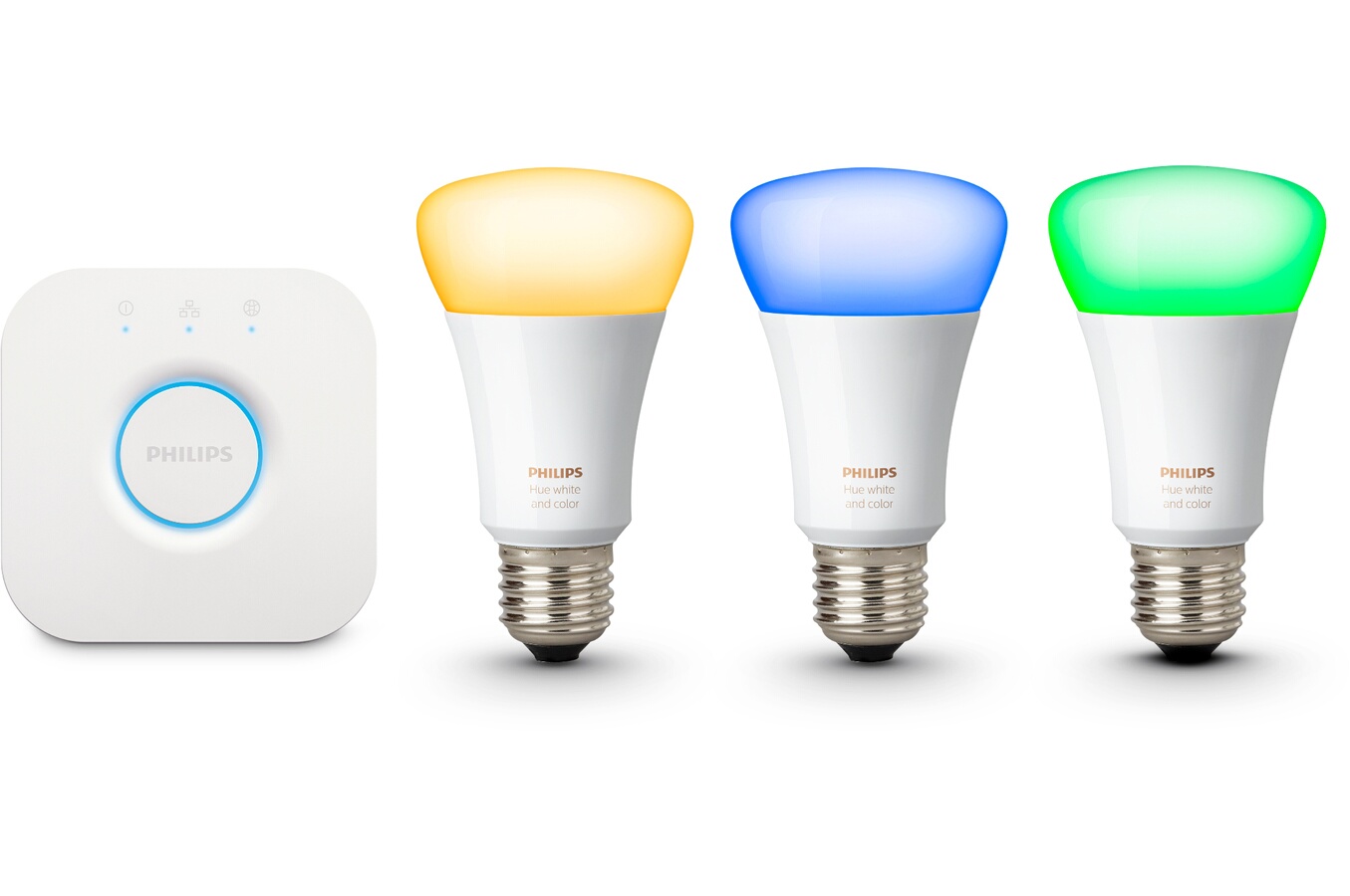 Ampoules connectées Philips Hue Kit de démarrage 3 ampoules Hue White
