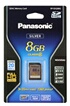 Panasonic CARTM SDHC8G CLASS6