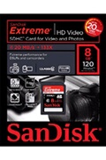 Sandisk SDHC EXTREME 8GO