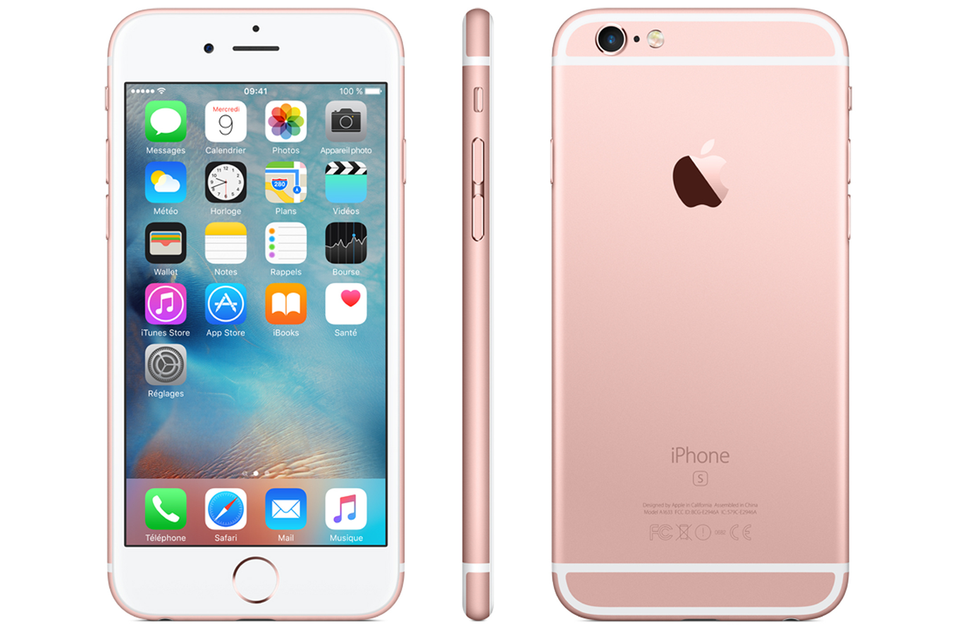 iPhone Apple IPHONE 6S 32GO OR ROSE (4261771) | Darty