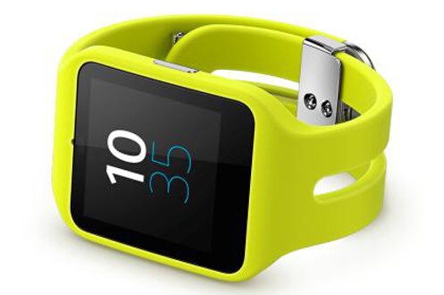 Montre connectée Sony SMARTWATCH 3 SWR50 JAUNE