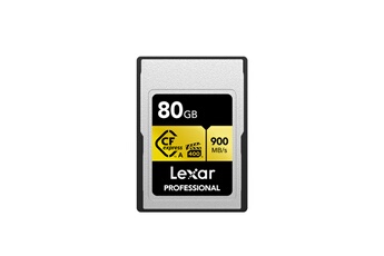 Des performances idéales pour vos vidéos 8K / Capacité de stockage 80 Go / Rapidité de transfert jusqu'à 900 Mbps / Vitesse d'écriture jusqu'à 800 Mbps