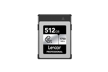 Des performances idéales pour vos vidéos 8K / Capacité de stockage 512 Go / Rapidité de transfert jusqu'à 1750 Mbps / Vitesse d'écriture jusqu'à 1300 Mbps