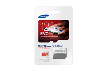 Carte mémoire micro SD Samsung MSD EVO+ 128GB ADAPT