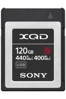 Carte XQD / CF Express Sony XQD G Series 120Go