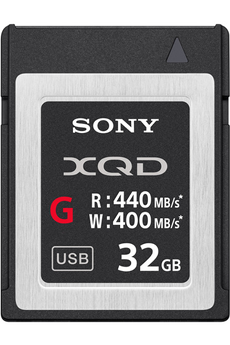 Carte XQD / CF Express Sony XQD G Series 32Go