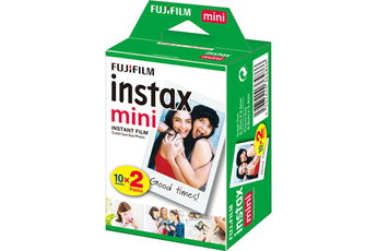 Papier photo instantané Fujifilm FILM INSTAX MINI BIPACK (20 photos)