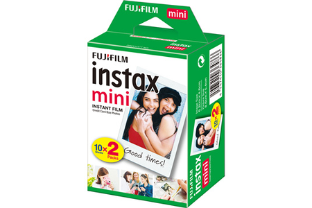 Papier photo instantané Fujifilm FILM INSTAX MINI BIPACK (20 photos)
