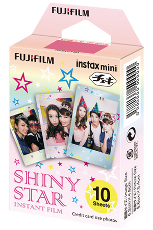Papier photo instantané Fujifilm FILM MONOPACK SHINY STAR | Darty